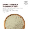 PRIDE OF INDIA Brown Rice Flour (1 lbs)