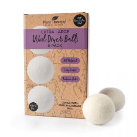 Wool Dryer Balls 6 Pack