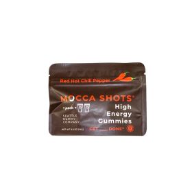 Mocca Shots Energy Gummies with Caffeine  12 - Pack (Flavor: Red Hot Chili Pepper)